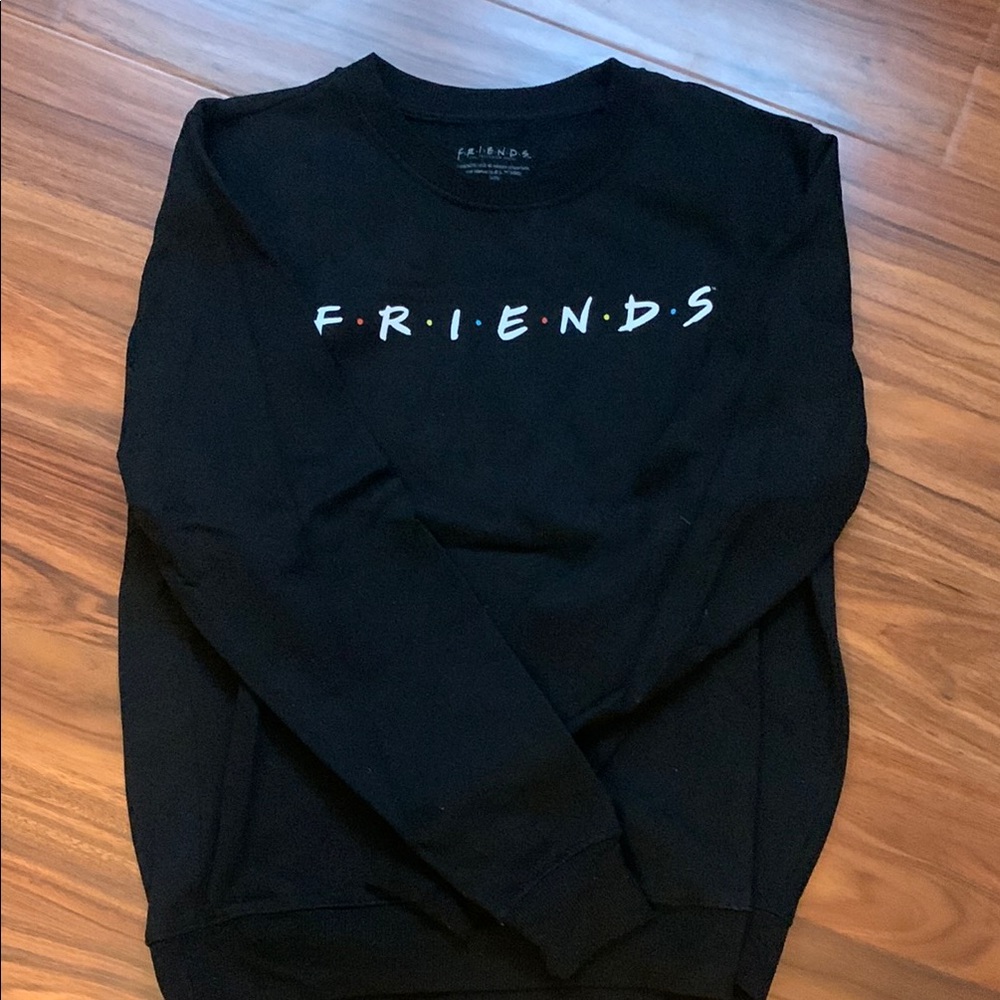 FRIENDS Black Sweater
